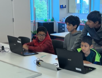 Kids learning programming